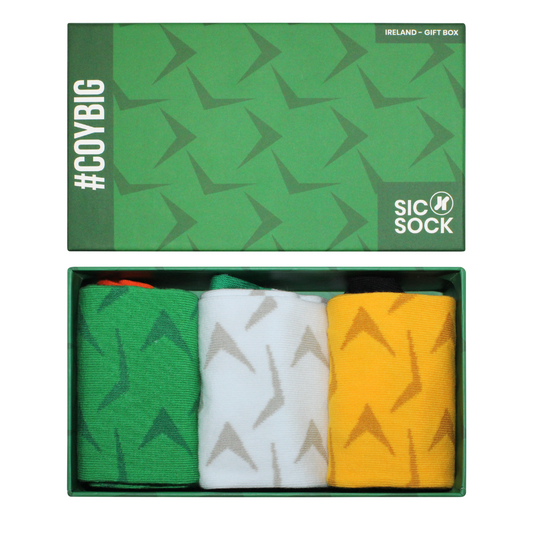 Ireland Italia 1990 Sock Gift Box | Size UK 7 - 11