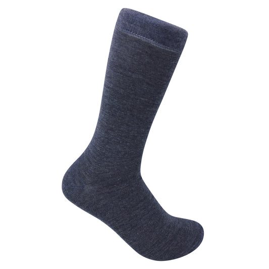 Wild Atlantic Sock Collection Luxury Wool Cotton Socks Blue | Men