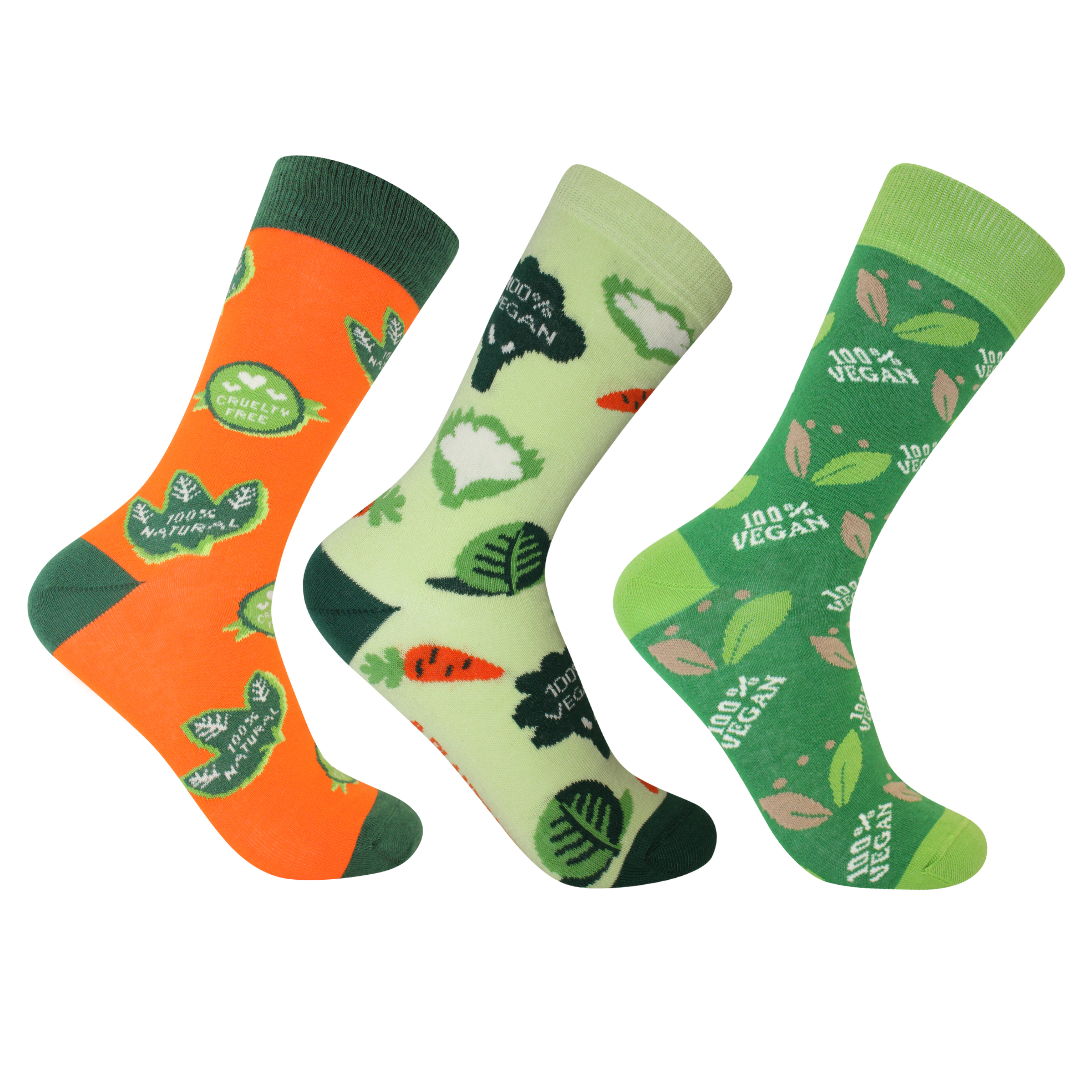 Vegan - Plant-Powered Sock Gift Box