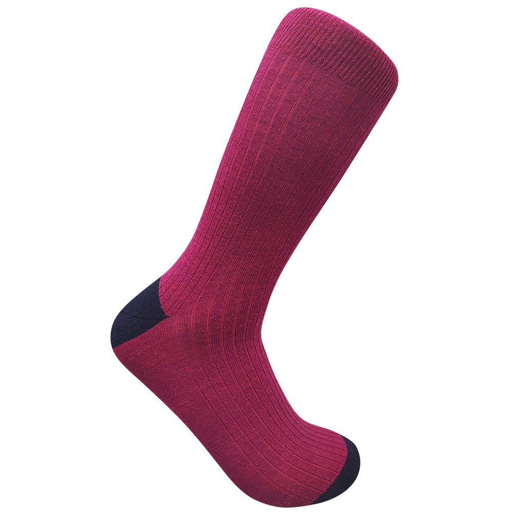 Luxury Wool Ribbed Socks - Connemara Gift Box Size UK 7 - 11