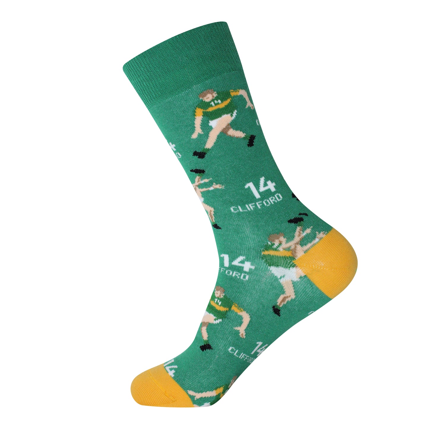 David Clifford 14 Cotton Fan Socks