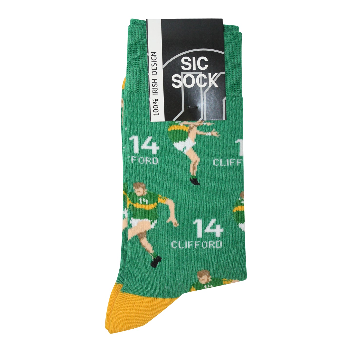David Clifford 14 Cotton Fan Socks