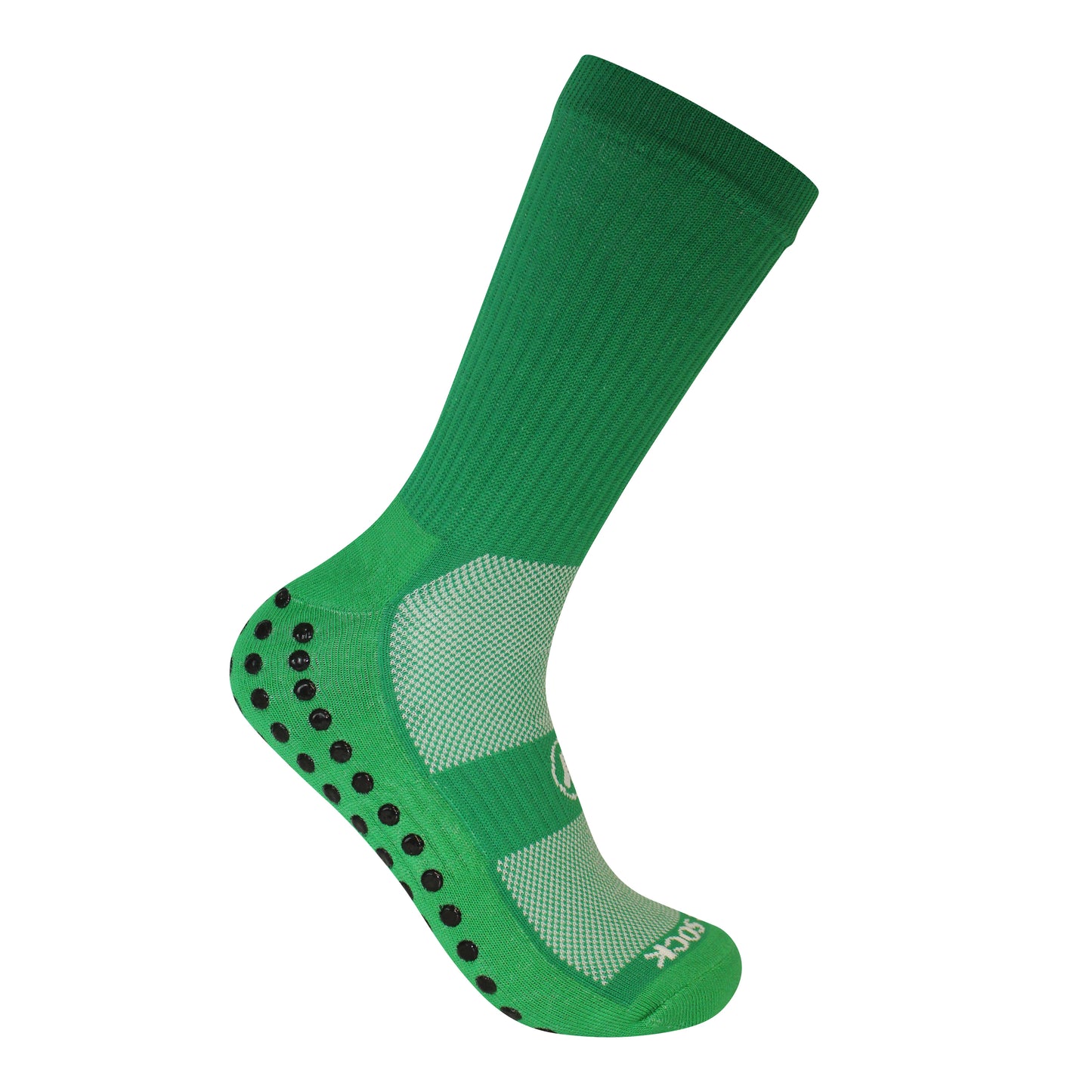 FootGripz Mid Grip Socks | Green