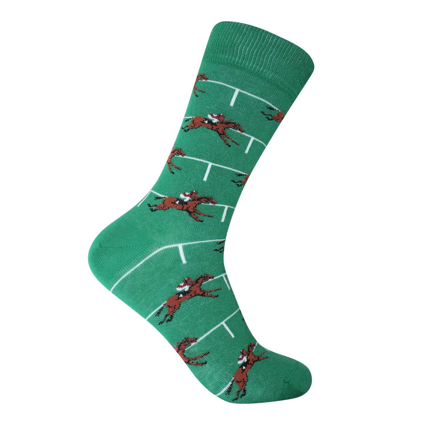 At The Post Horse Racing Socks