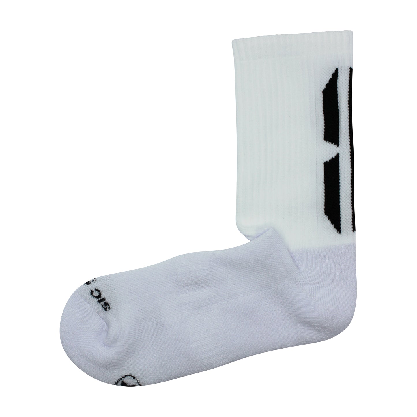 Gael-Tek Mid Socks For Gaelic Games | White & Black