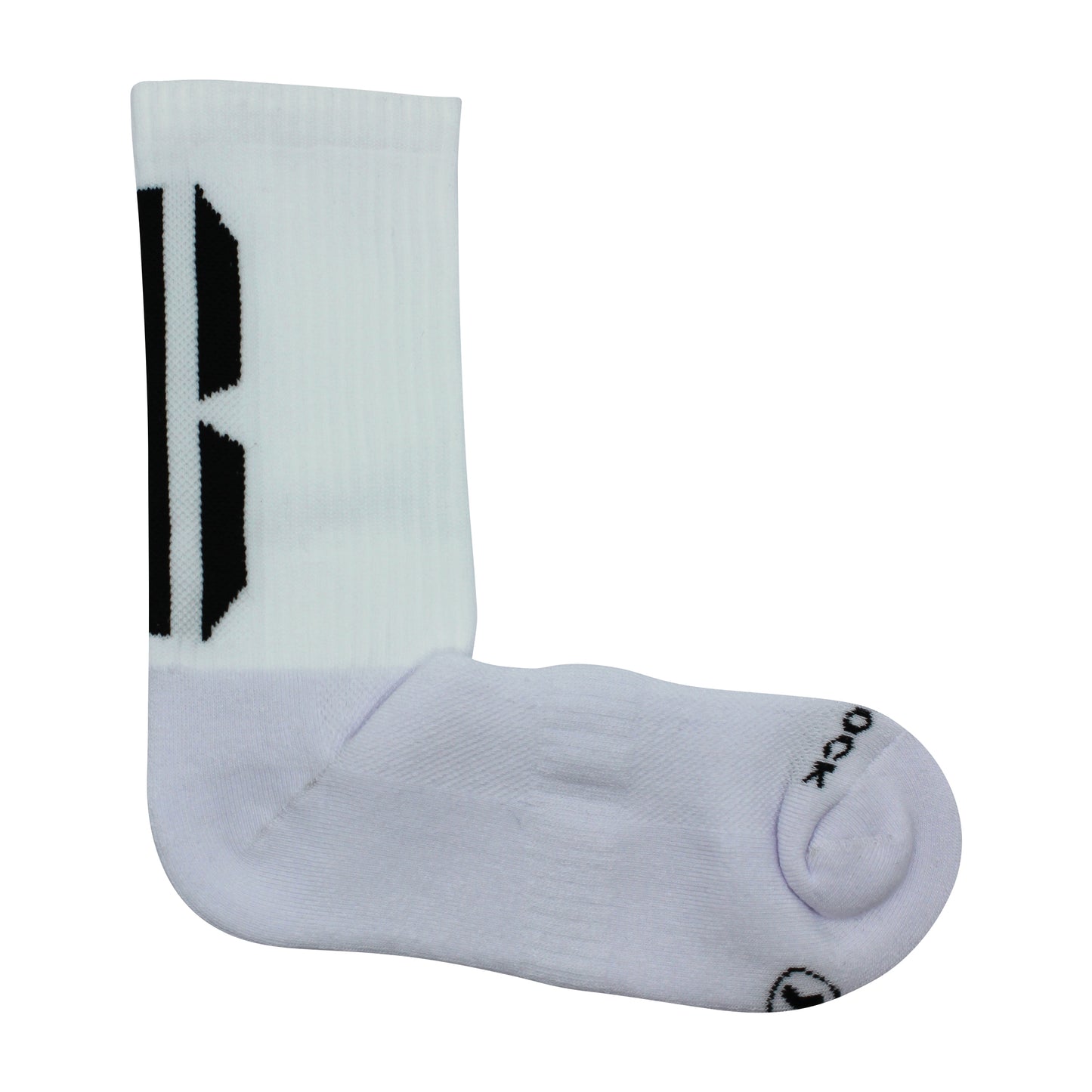 Gael-Tek Mid Socks For Gaelic Games | White & Black