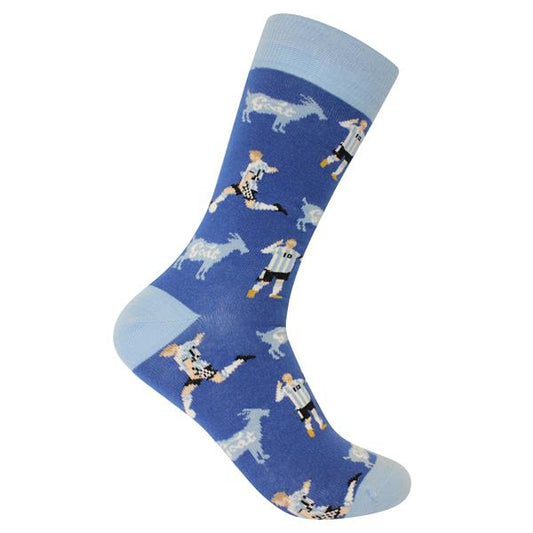 Leo Messi 10 'GOAT' Socks