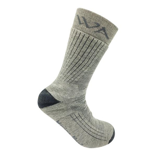 Arctic Merino Wool Hiking Socks Extra Thick For Cold Climates Grey