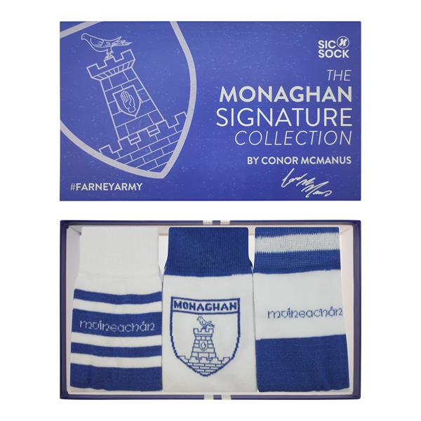 Monaghan Retro Sock Gift Box | Signed By Conor Mcmanus | Size UK 7 - 11