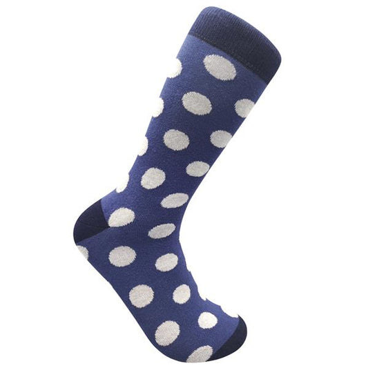 Wild Atlantic Sock Collection Luxury  Polka Dot Socks 1 | Men