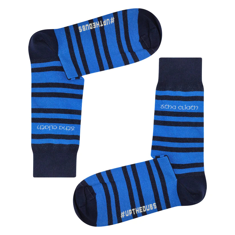 Dublin Striped Retro Socks Size UK 7 - 11
