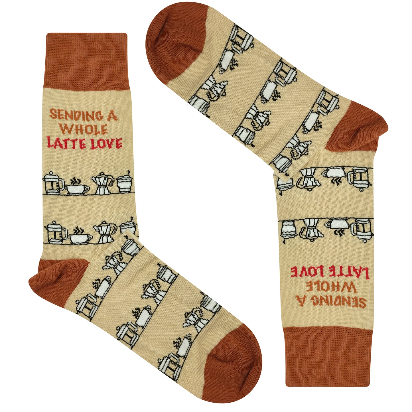 Sending A Whole Latte Love Socks