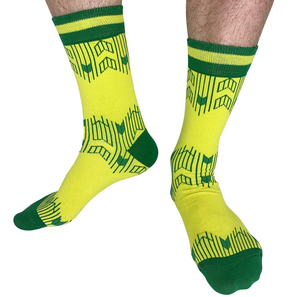 The Celts - Away 89 | Retro Shirt Socks | Yellow