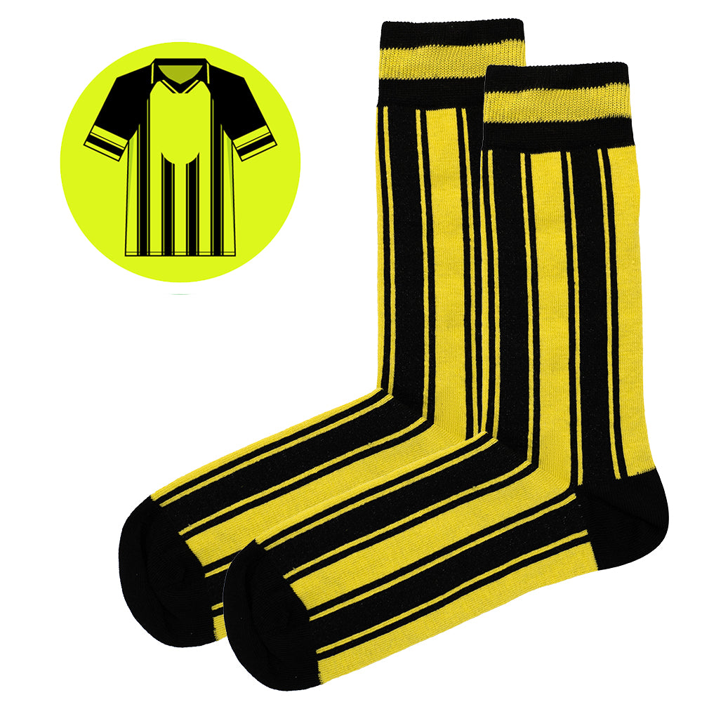 Dortmund - Home 96 | Retro Shirt Socks | Yellow