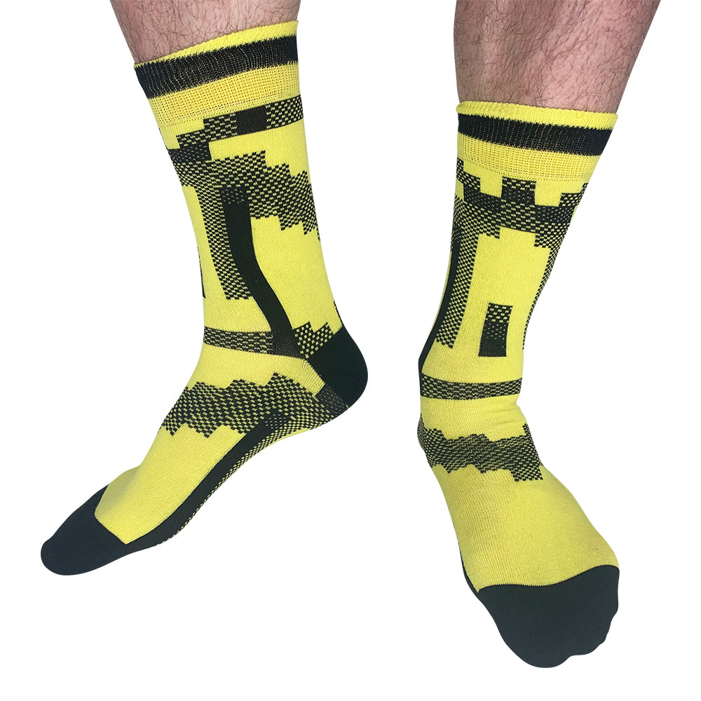 Dortmund - Home 88 | Retro Shirt Socks | Yellow