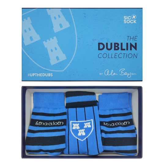 Dublin Retro Sock Gift Box | Designed By Alan Brogan Uk 4 - 7