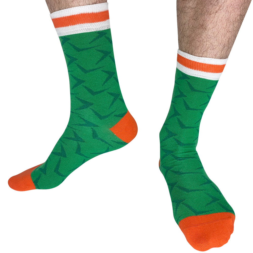 Ireland - Home 90 | Retro Shirt Socks | Green | Size UK 7 - 11