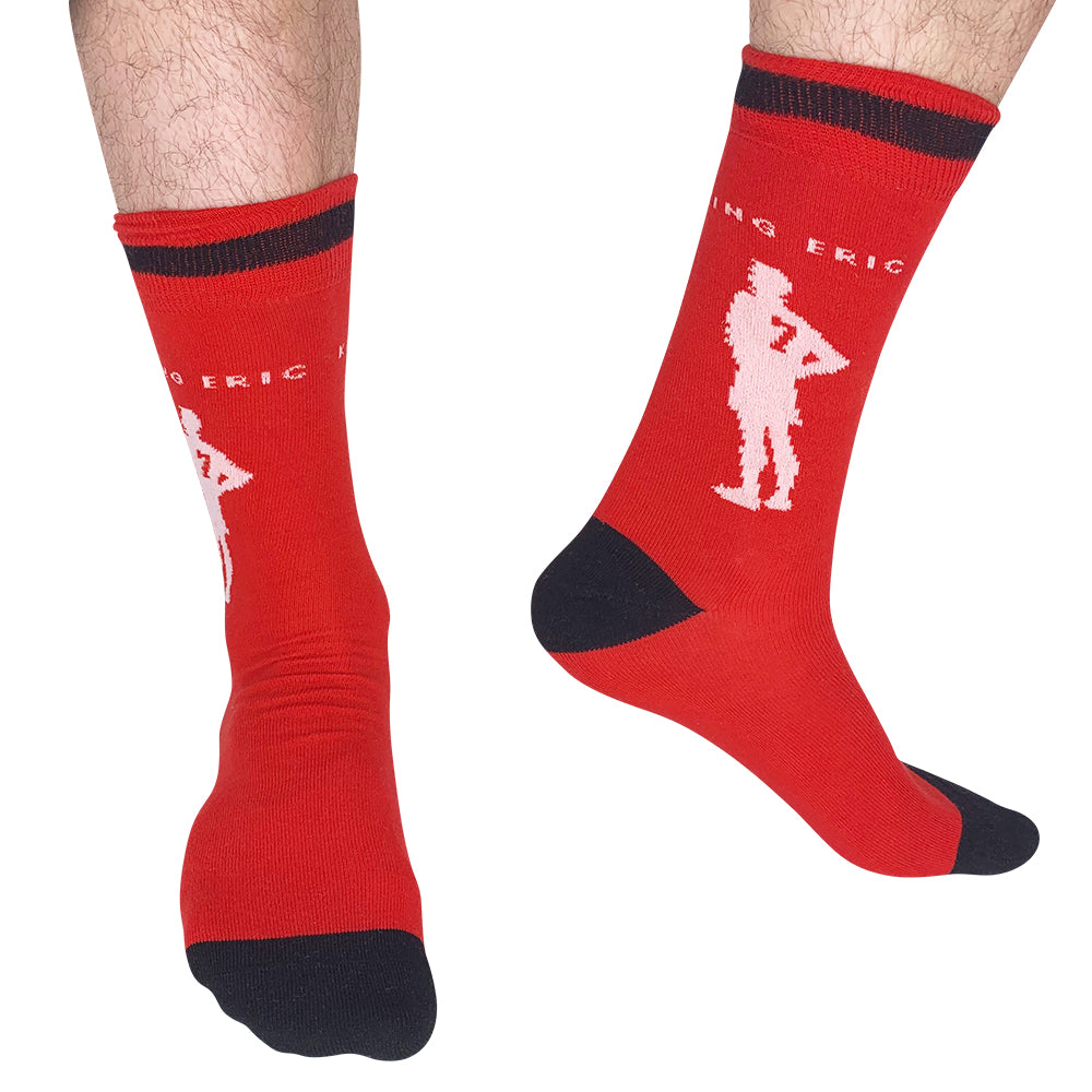 King Eric - M.Utd | Socks | Red / Black