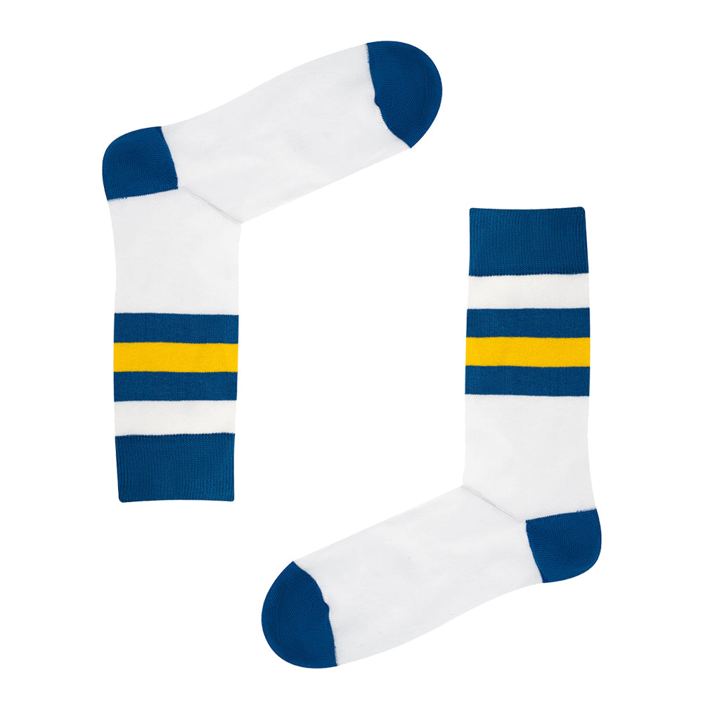 Leeds - Home 94 | Retro Shirt Socks | White