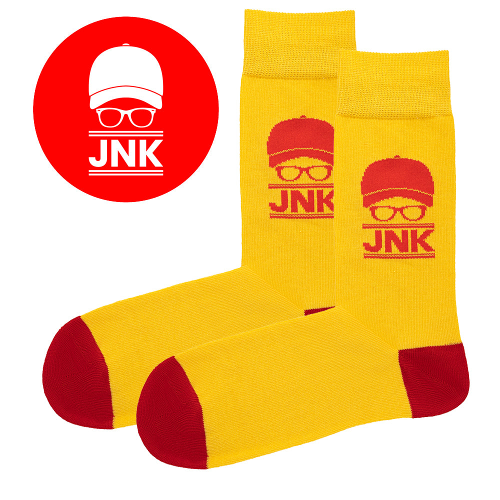 JNK - Liverpool | Socks | Yellow / Red | Size UK 7 - 11