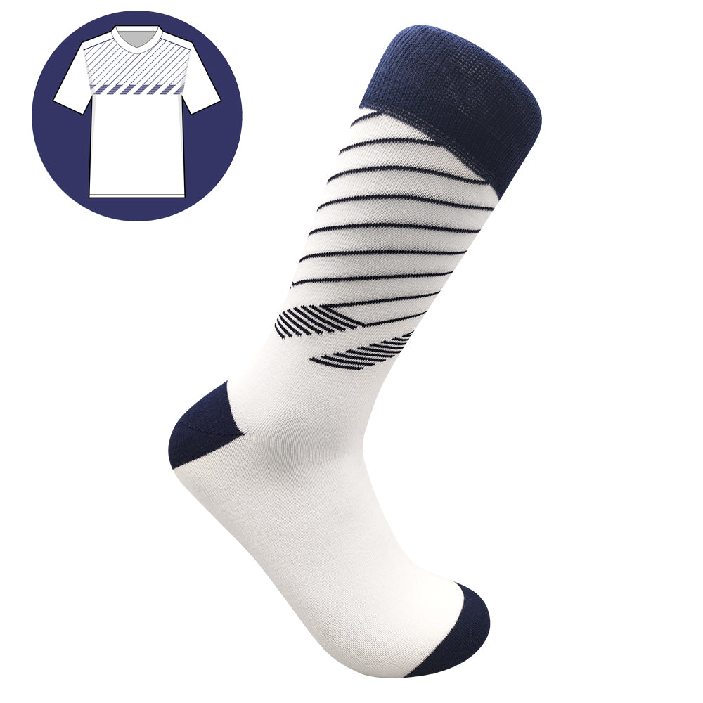 Tottenham - Retro Shirt Sock Gift Box | Size UK 7 - 11