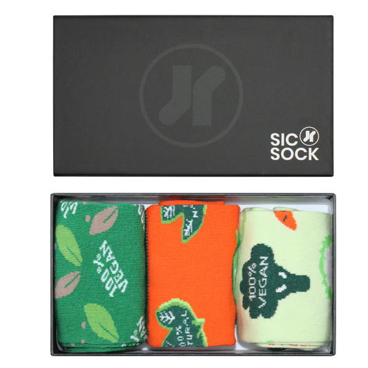 Vegan - Plant-Powered Sock Gift Box