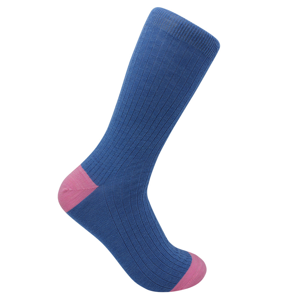 Luxury Wool Ribbed Socks - Connemara Gift Box Size UK 7 - 11