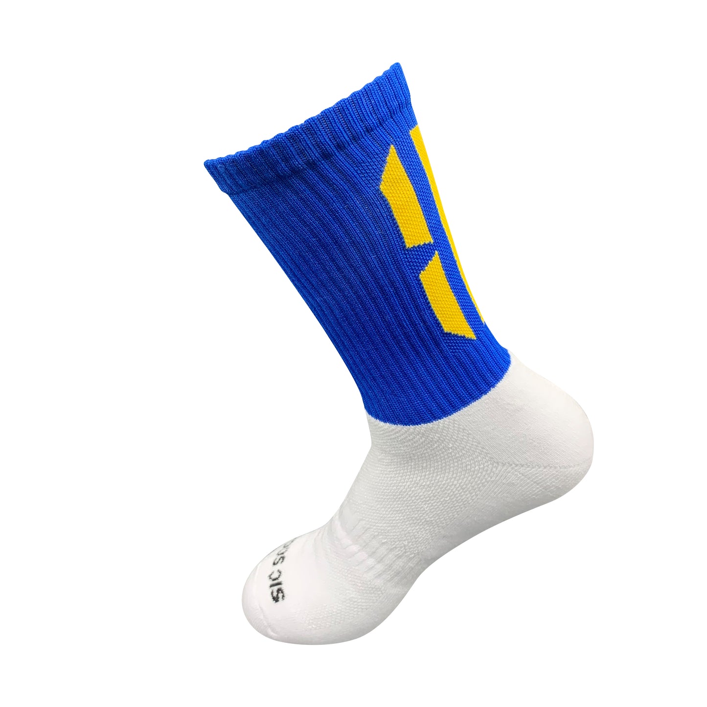 Gael-Tek Mid Socks For Gaelic Games | Blue & Gold