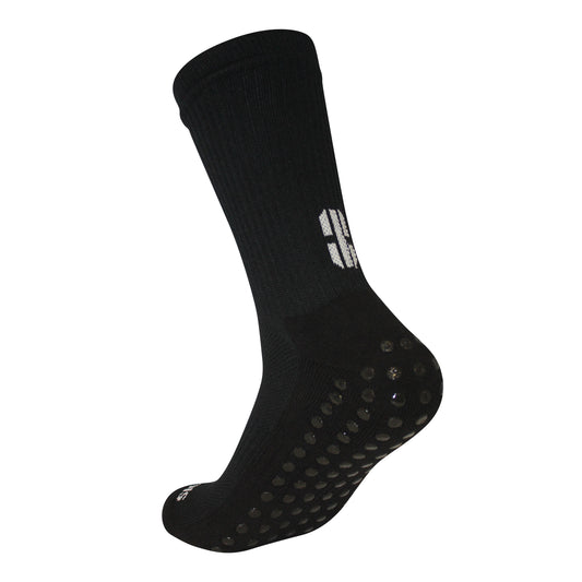 FootGripz Mid Grip Socks | Black