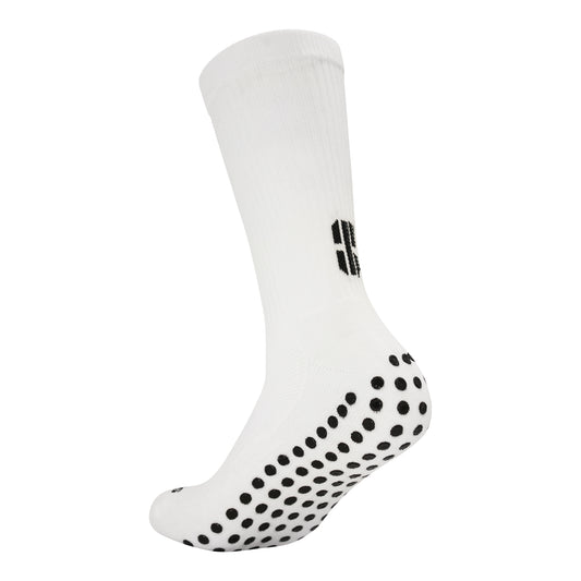 FootGripz Mid Grip Socks | White