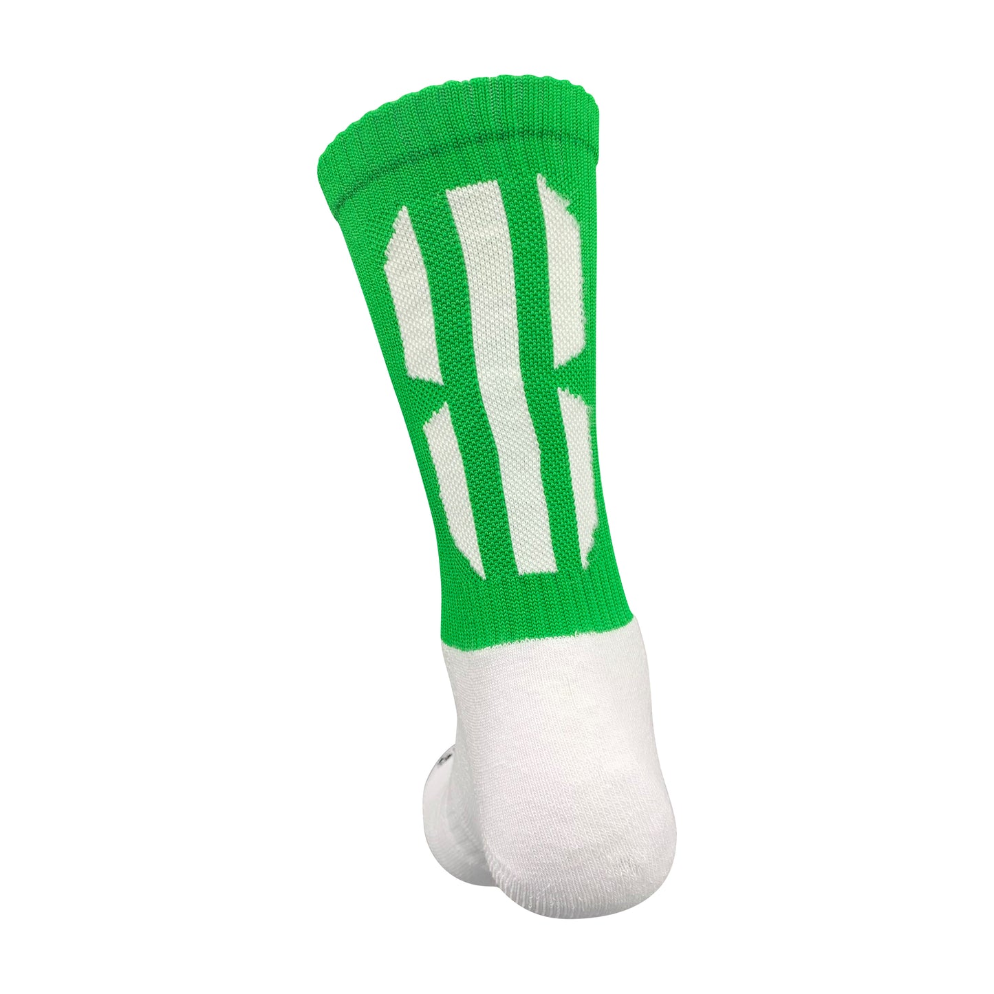 Gael-Tek Mid Socks For Gaelic Games | Green & White