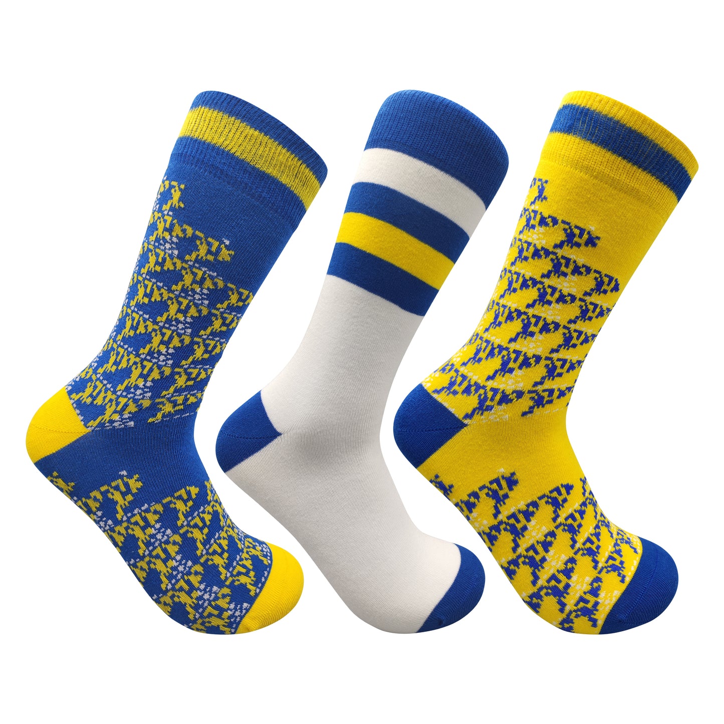 Leeds Retro Socks Gift Box | Size UK 7 - 11