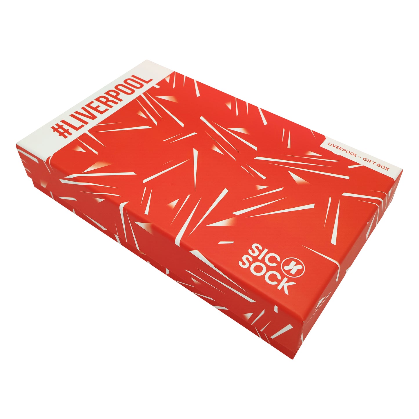 Liverpool - Retro Shirt Sock Gift Box | Size UK 7 - 11