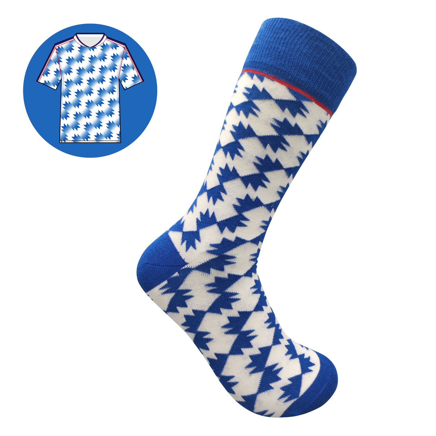M.Utd - Retro Shirt Sock Gift Box | Size UK 7 - 11