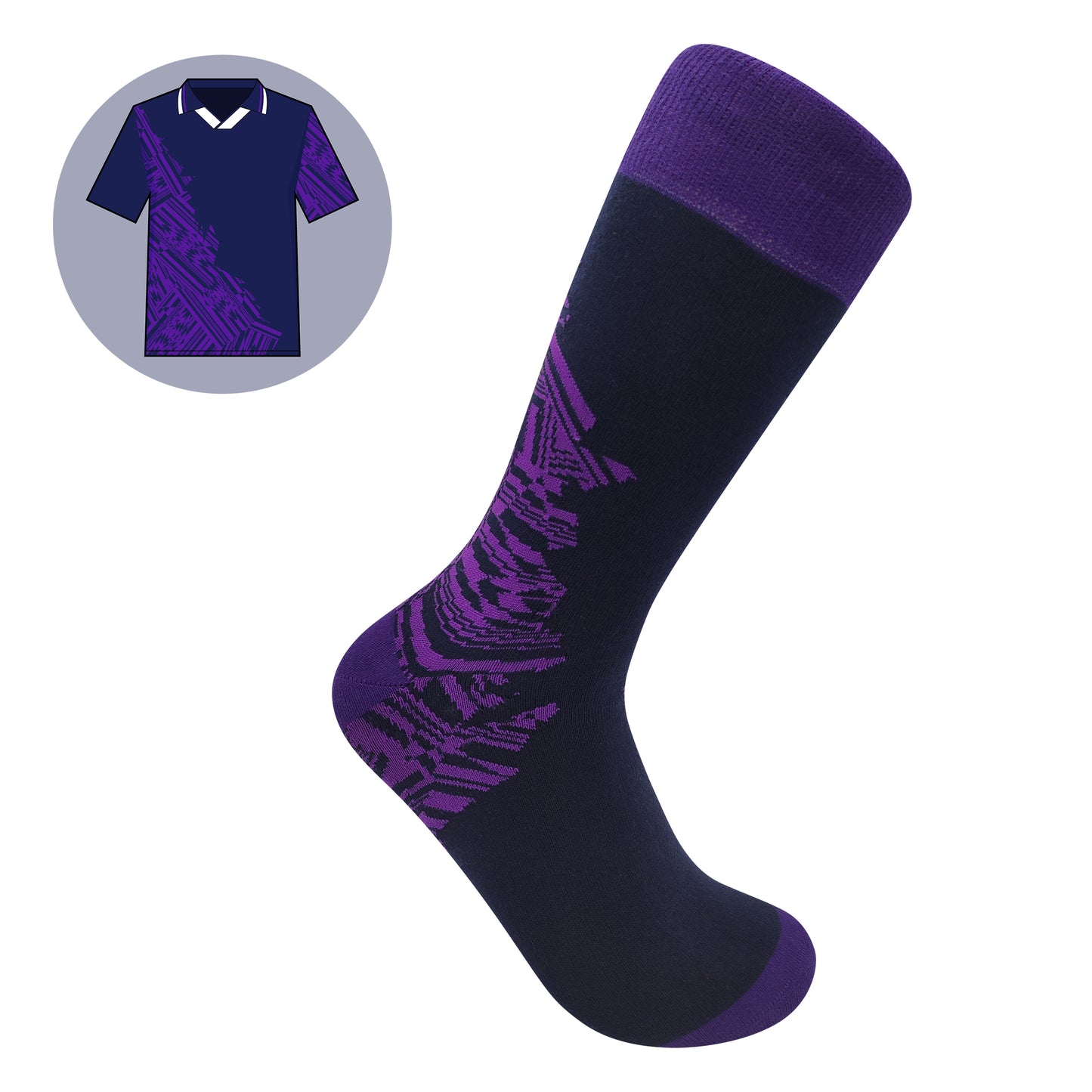 Tottenham - Retro Shirt Sock Gift Box | Size UK 7 - 11