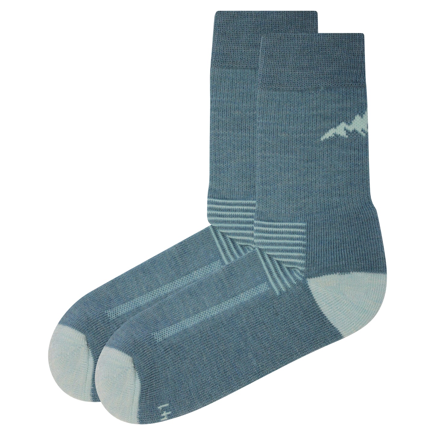 Wild Atlantic Merino Wool Hiking / Walking Socks | Light Blue