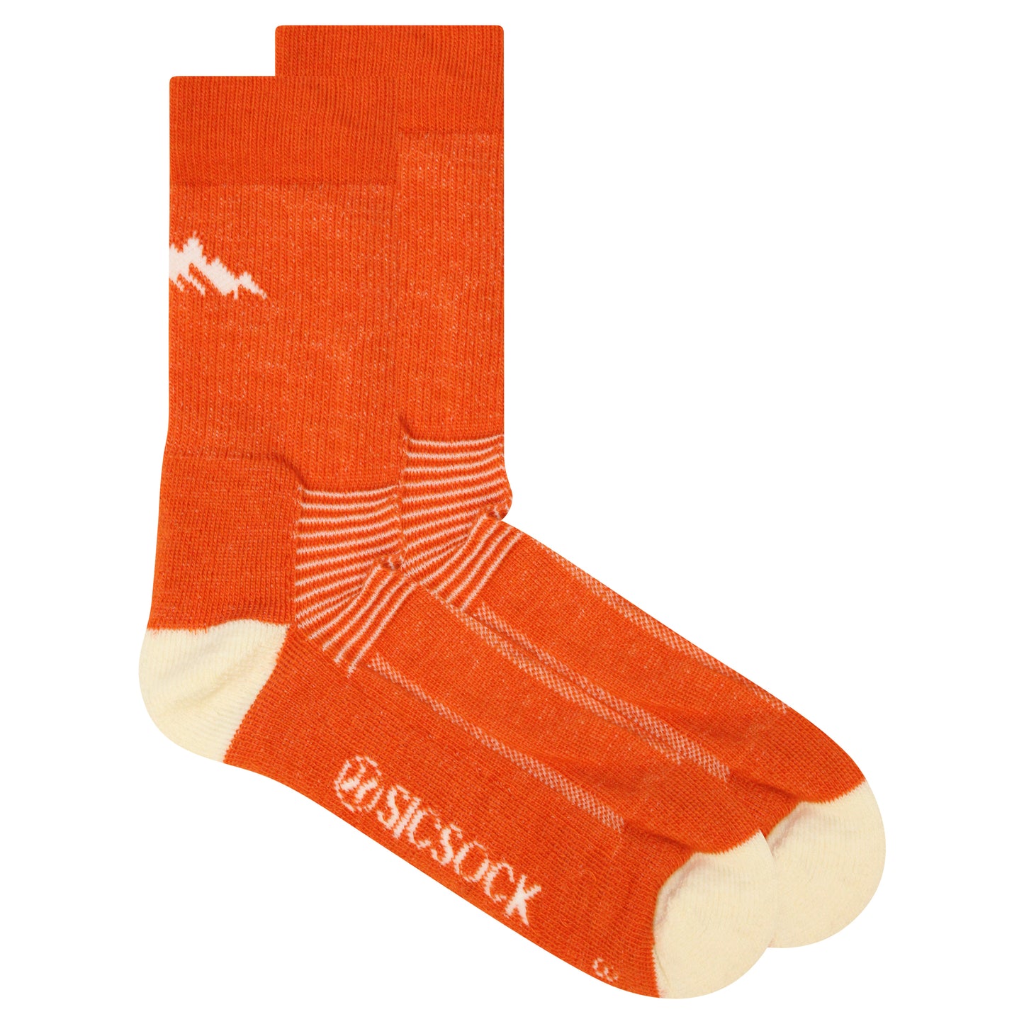 Wild Atlantic Merino Wool Hiking / Walking Socks | Orange