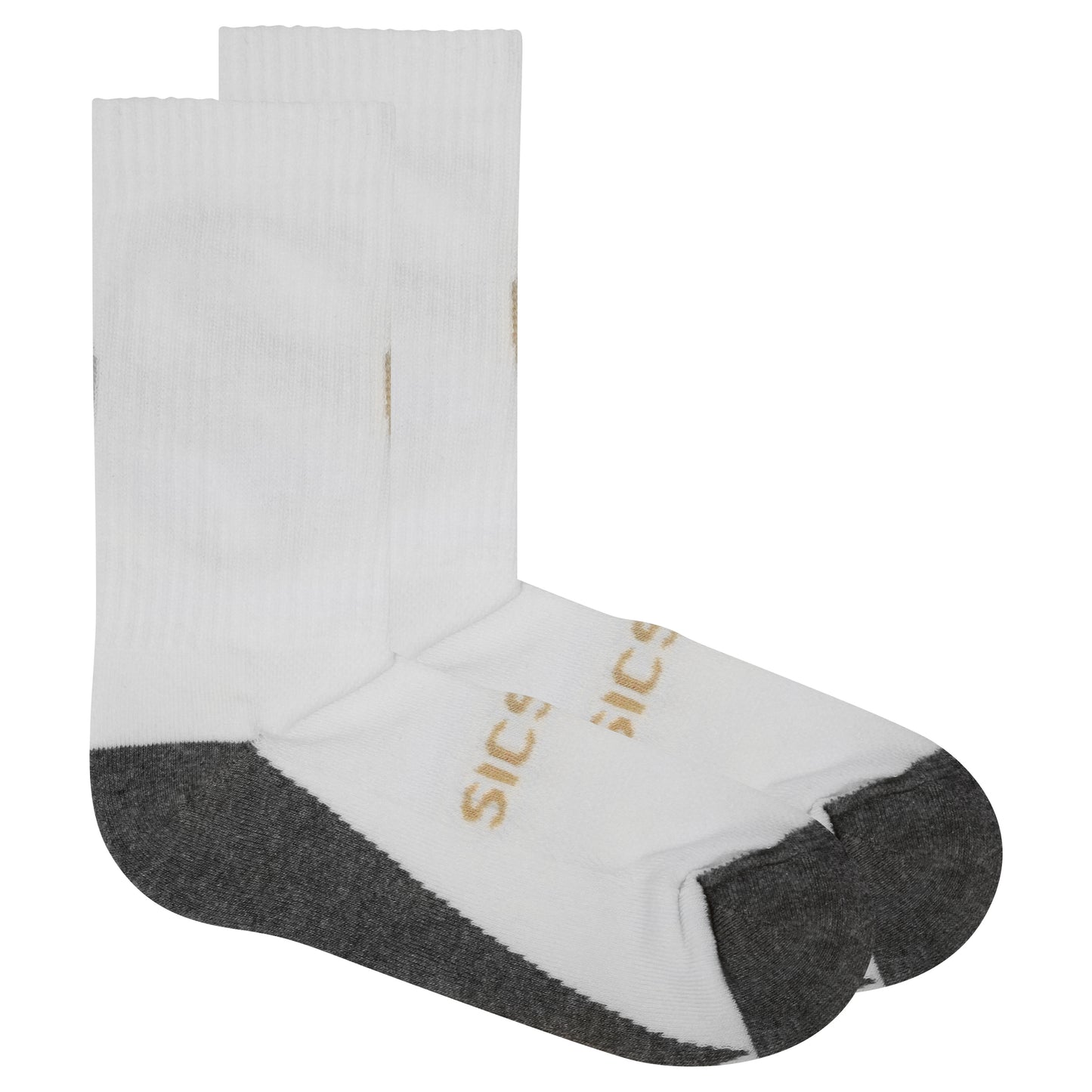 Sicsock - Everyday Max Cushion Crew Socks White/Beige