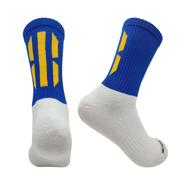 Gael-Tek Mid Socks For Gaelic Games | Blue & Gold