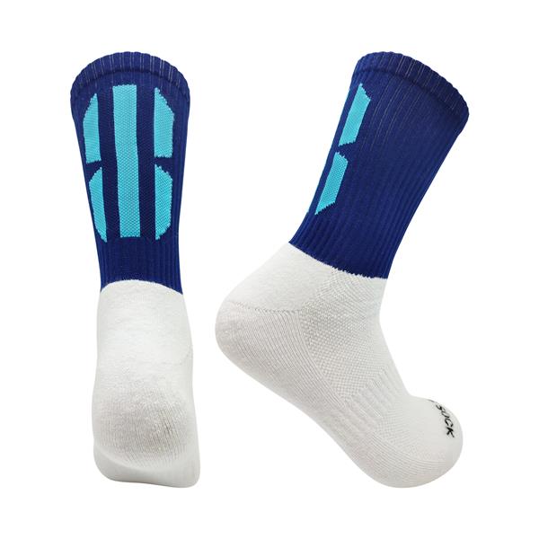 Gael-Tek Mid Socks For Gaelic Games | Navy & Blue