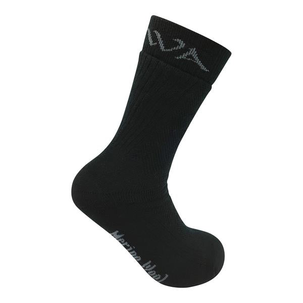 Arctic Merino Wool Hiking Socks Extra Thick For Cold Climates Black