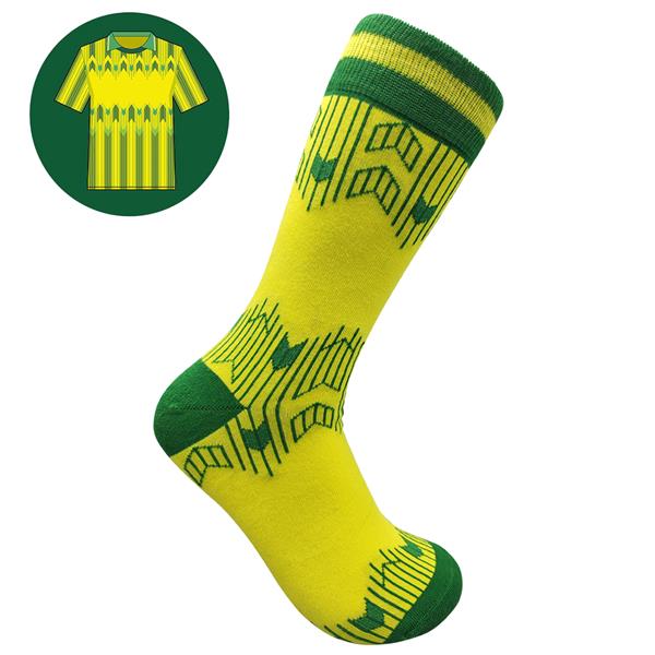 The Celts - Away 89 | Retro Shirt Socks | Yellow
