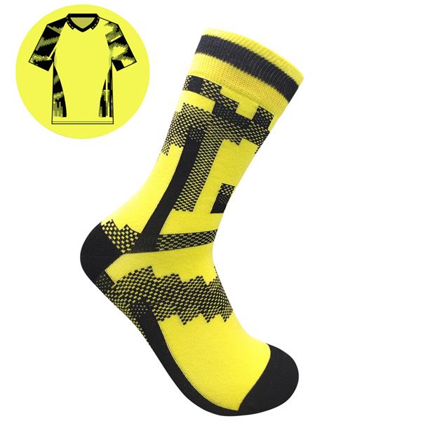 Dortmund - Home 88 | Retro Shirt Socks | Yellow | Size UK 7 - 11