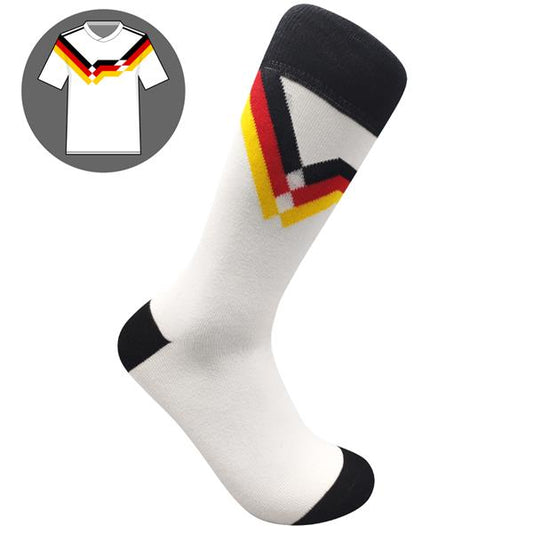 Germany Home 88 | Retro Shirt Socks | Size UK 7 - 11