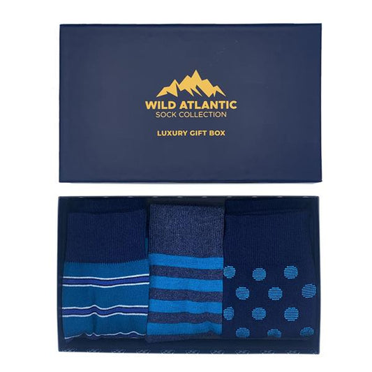 Luxury Cotton Design Socks - Keem Gift Box Size UK 7 - 11