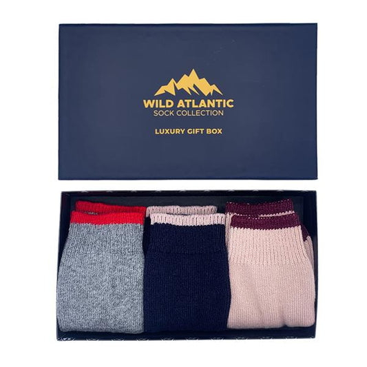 Luxury Cashmere Blend Sock Gift Box Size UK 4 - 7