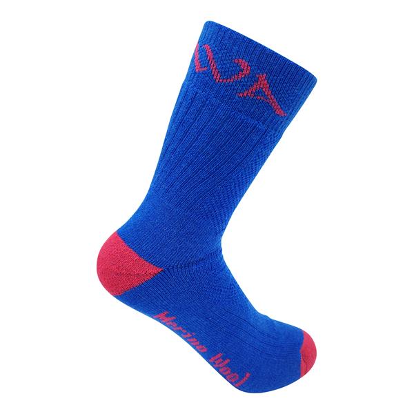 Arctic - Merino Wool Hiking Socks | Extra Thick For Cold Climates | Blue | Women (UK 4-7)